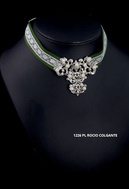 1226 Aderezos de plata Colgante
